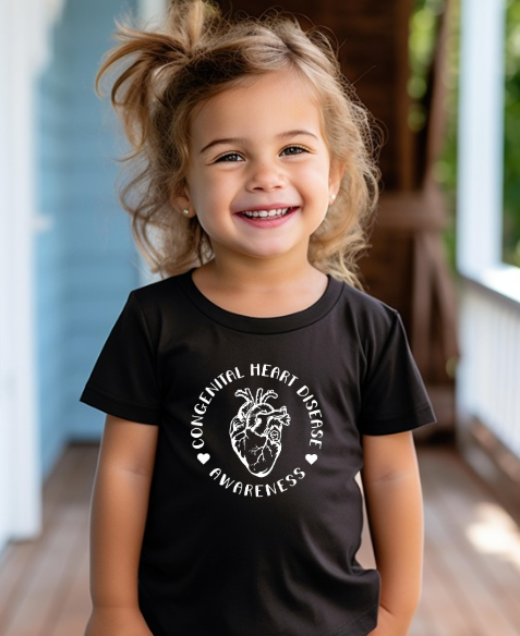 Congenital Heart Disease-Toddler Shirt