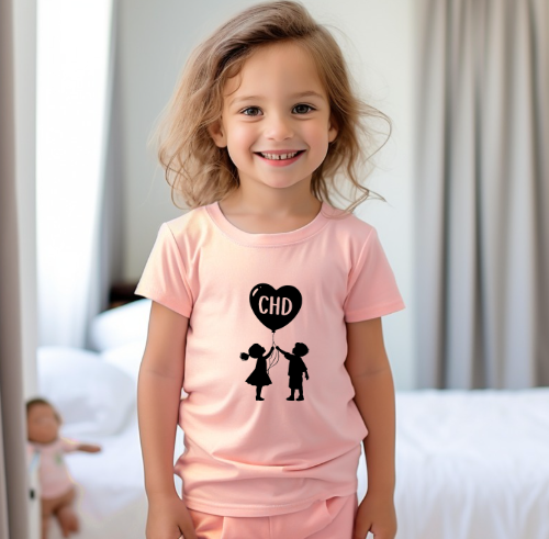 CHD Balloon – Toddler Tee for Brave Heart Warriors