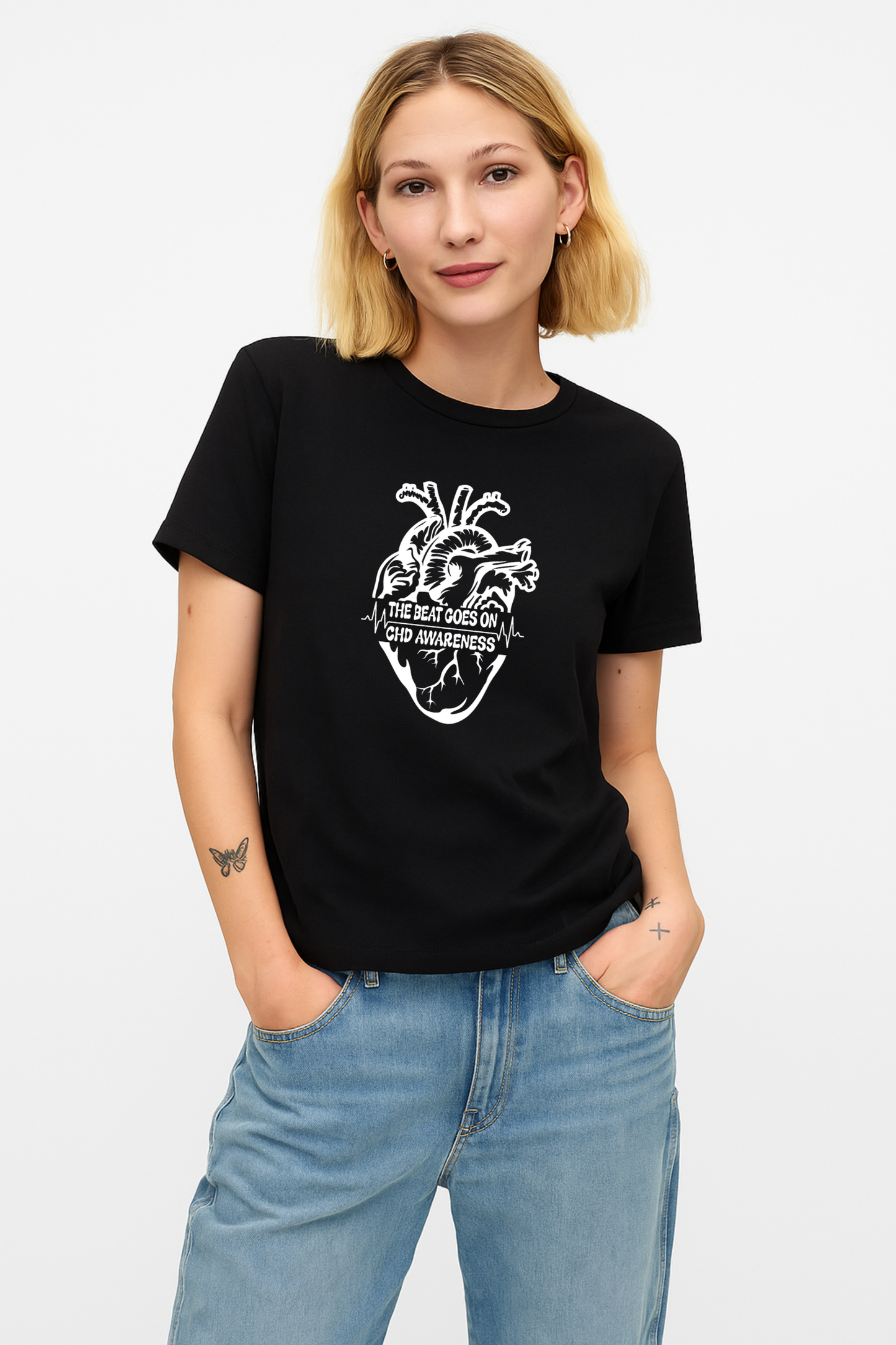 The Beat Goes On – CHD Tee for Heart Families & Supporters
