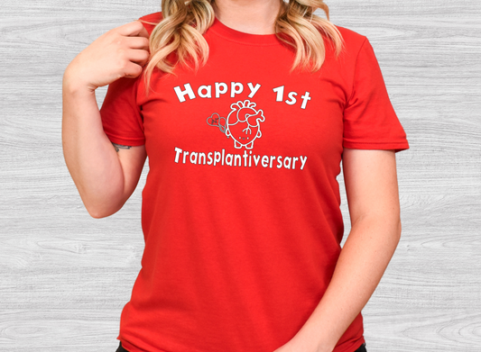 My Donor Heart Turns 1-Adult Unisex