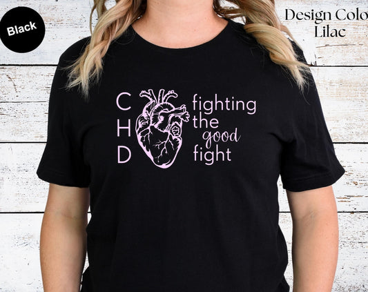 Fighting the Good Fight-CHD Awareness Shirt