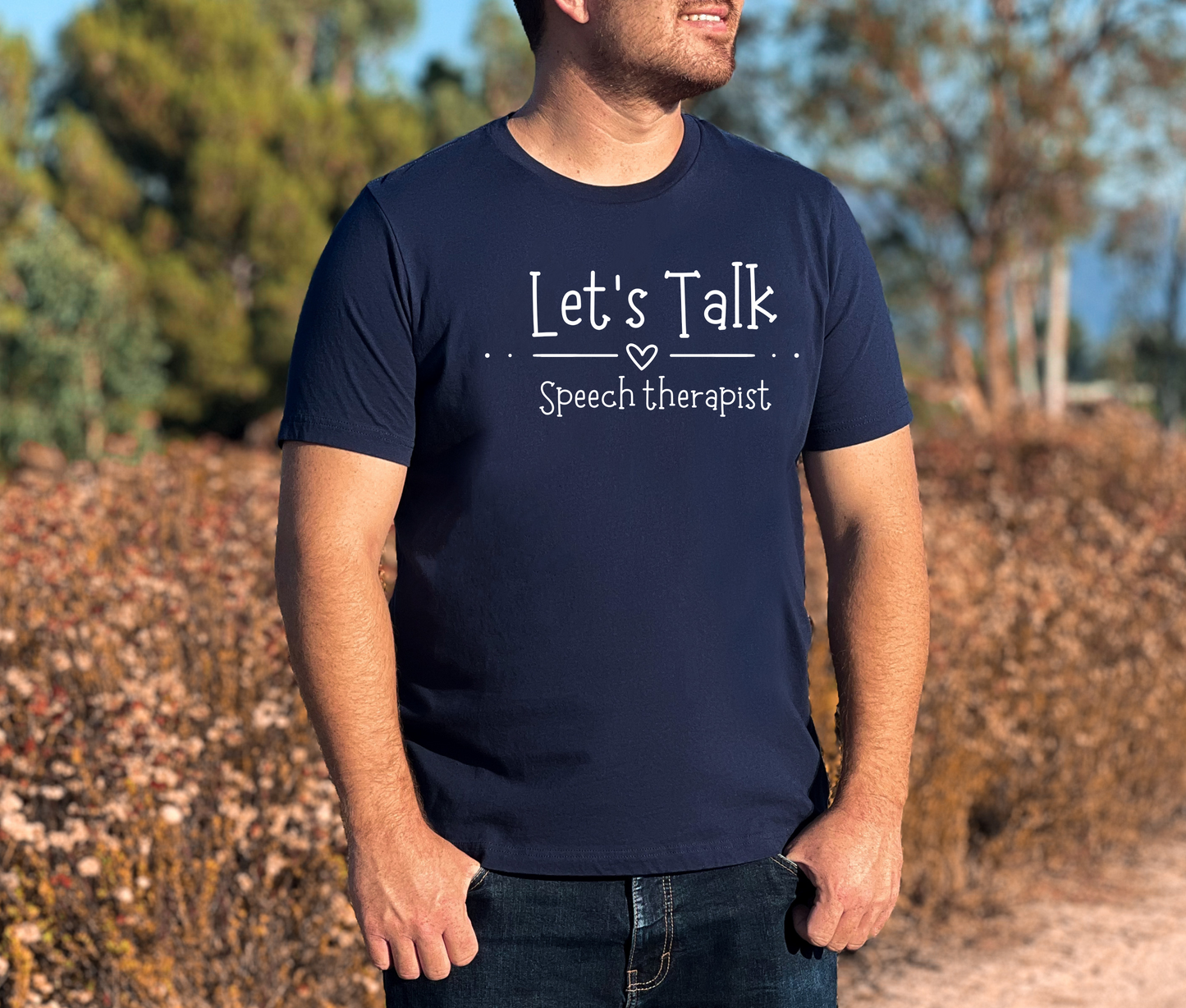 Let's Talk-Speech Therapist Shirt