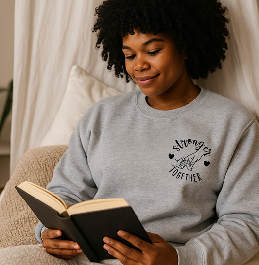 CHD Mama Sweatshirt – Cozy Gildan Crewneck for Proud Heart Moms | Share Your Child’s Story in Comfort | Unbreakable Love – Mom and Baby