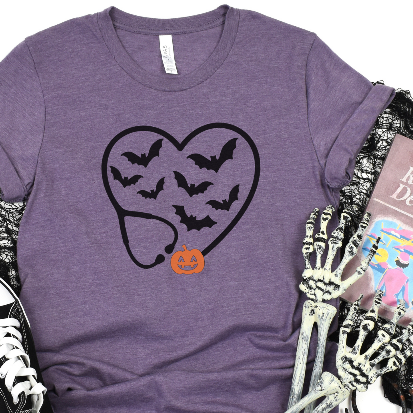 Halloween Stethoscope-Shirt