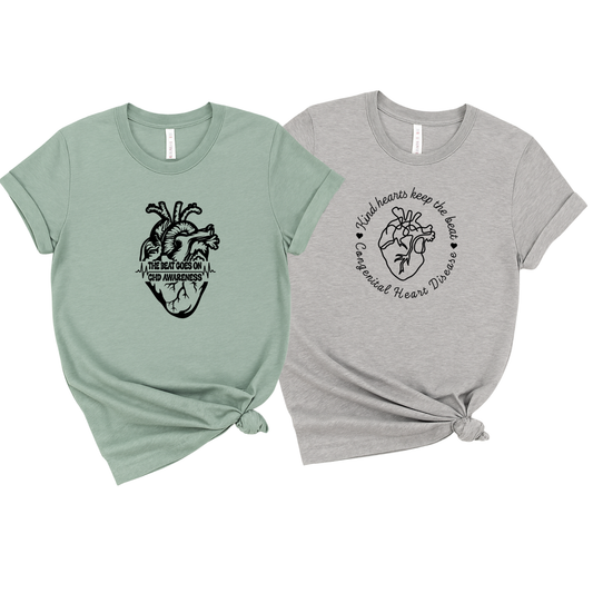 Best Seller – Double The Fun CHD Awareness Tee Bundle